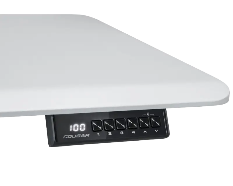 Офисный стол Cougar Royal Mossa Белый