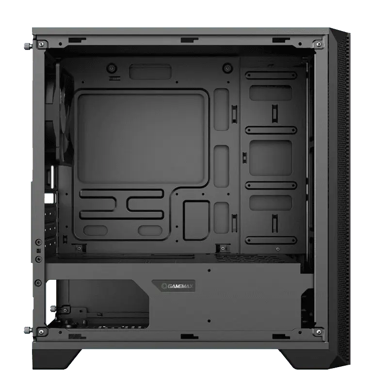 Carcasă PC Gamemax SILENT HILL Midi-Tower Negru