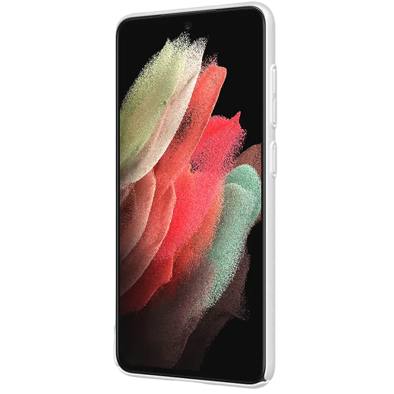 Husă Nillkin Samsung Galaxy S21 FE Frosted Alb