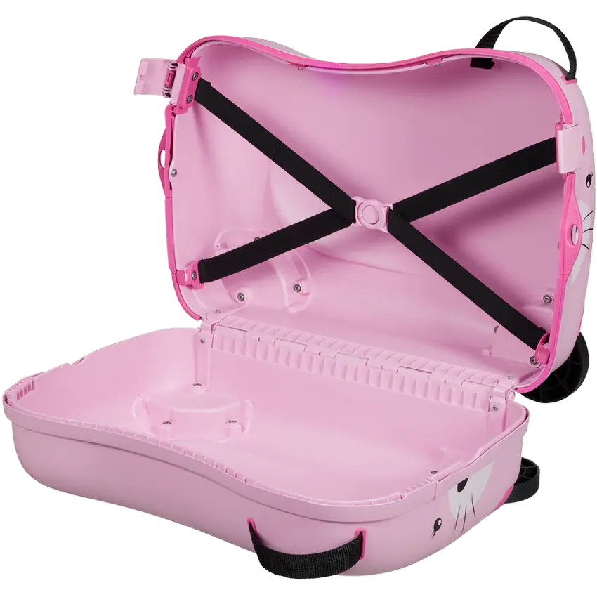 Чемодан для багажа Samsonite Dream Rider Spinner Leopard Розовый