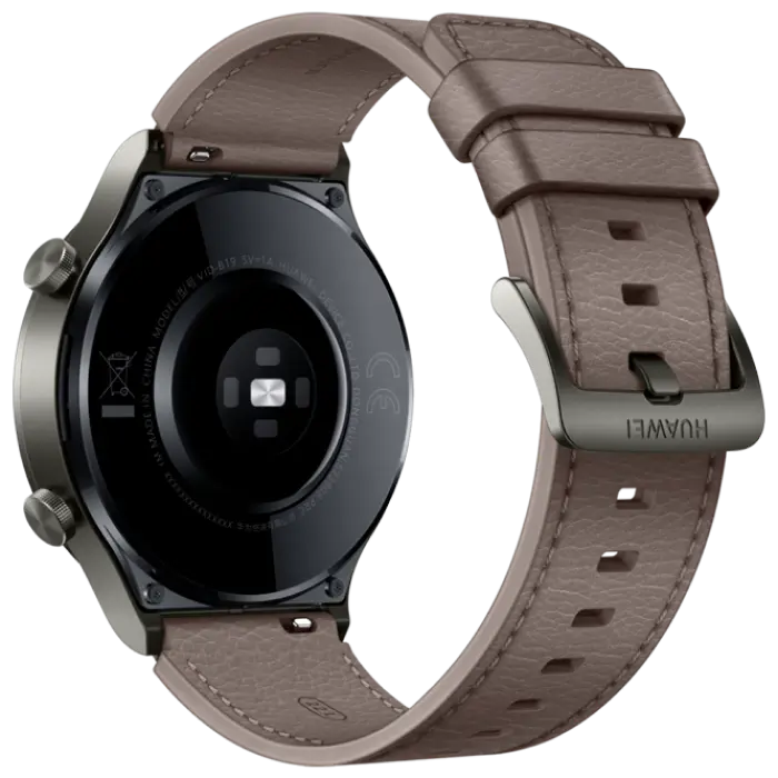 Спортивные/Тренировочные часы Huawei Watch GT2 Pro Каркас Titanium с кожаным ремешком