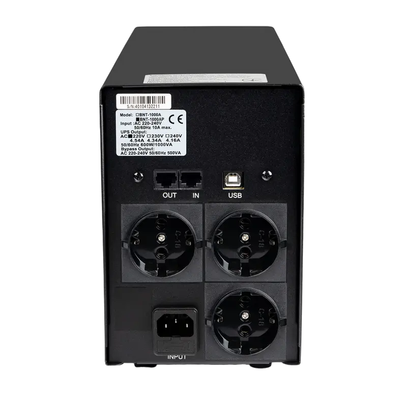 Источник бесперебойного питания PCM BNT-1000AP Черный