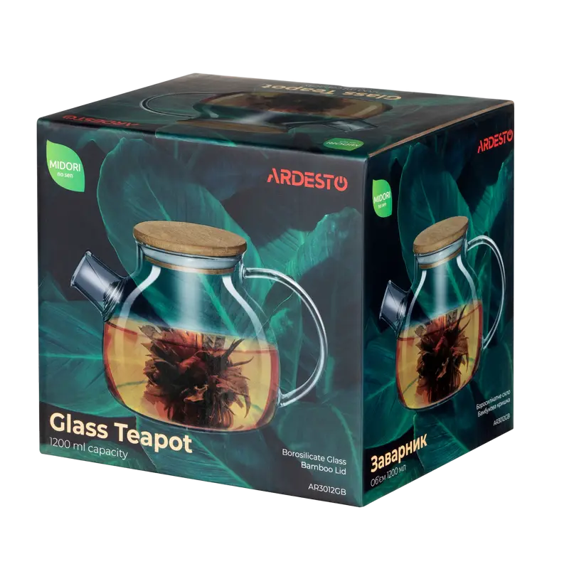 Заварочный чайник Ardesto Midori Midori Прозрачный