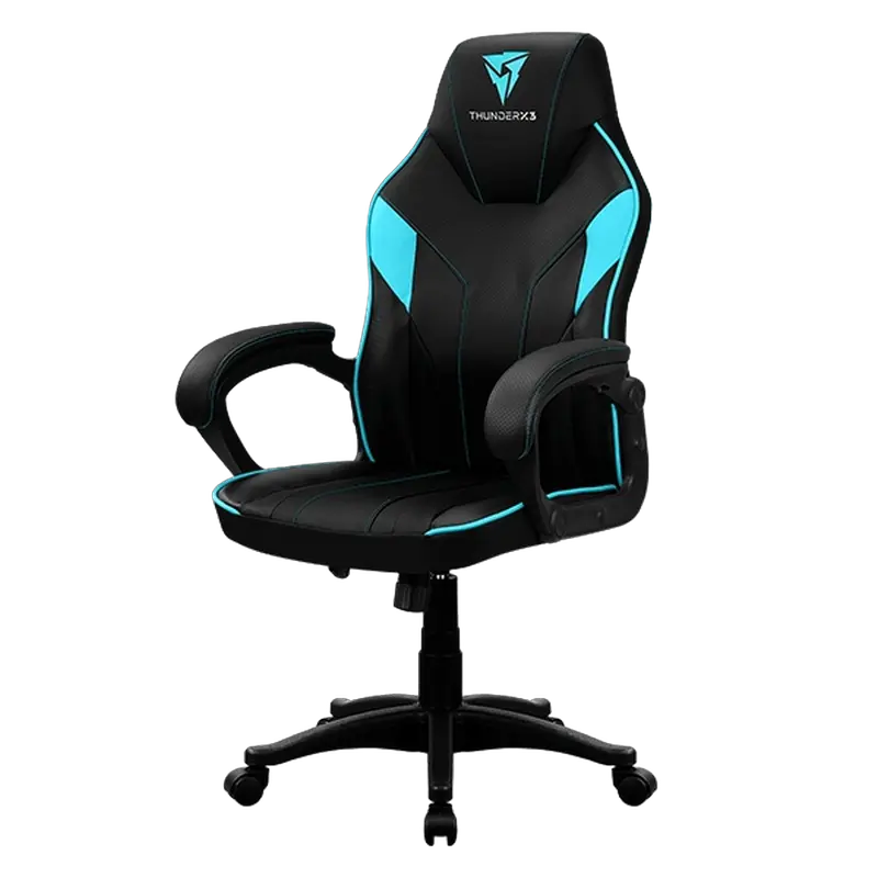 Игровое кресло ThunderX3 EC1 Искусственная кожа Черный/Синий