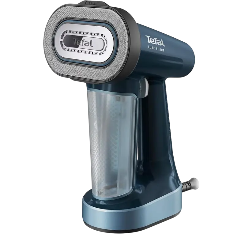 Aparat de călcat vertical cu aburi Tefal DT8755E0 Albastru