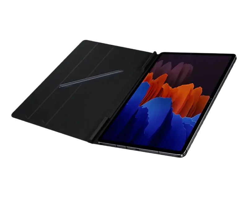 Чехол для планшета Samsung Galaxy Tab S7+ Book Cover 12.4" Чёрный