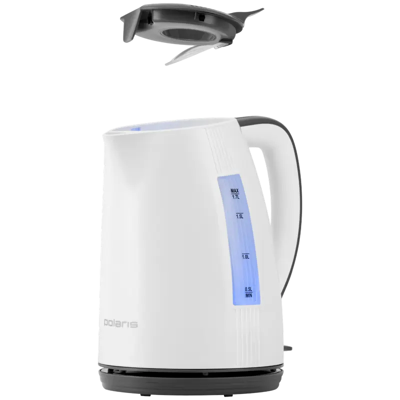 Электрочайник Polaris PWK 1708C Water Way Pro Белый | Серый