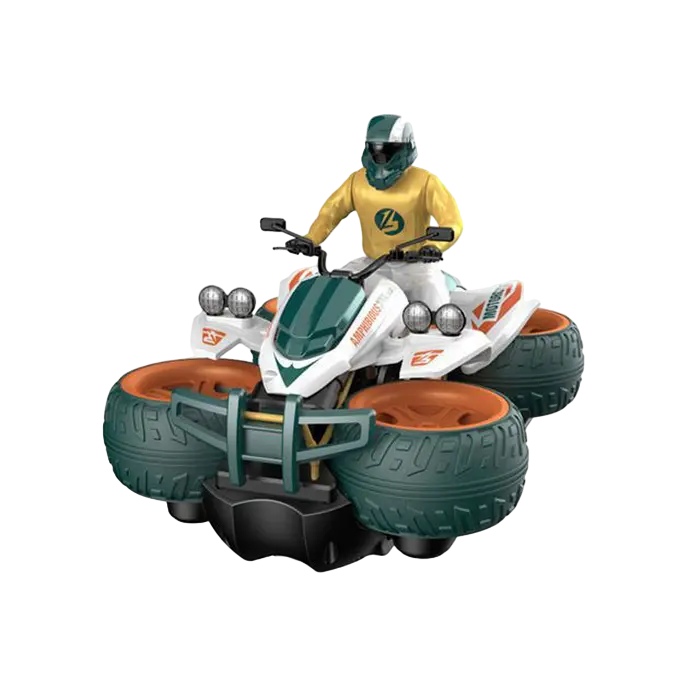 Радиоуправляемая игрушка Crazon Deformation Amphibious Motorcycle Разноцветный