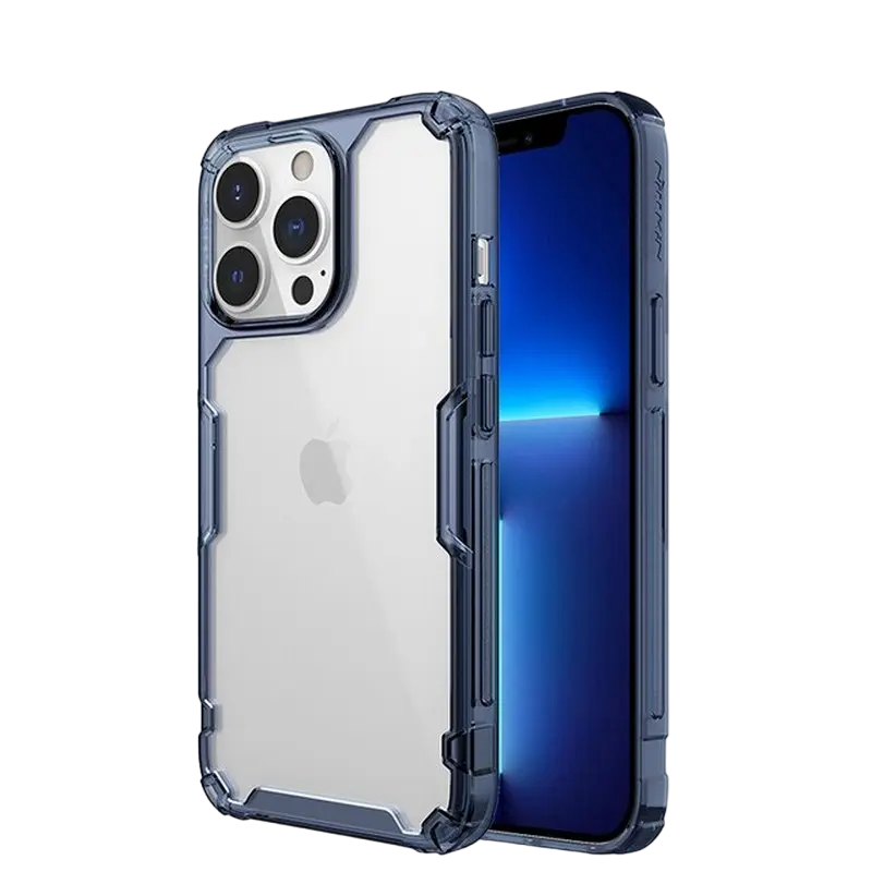 Husă Nillkin Apple iPhone 13 Pro Max Nature Pro Magnetic Ultra-thin TPU Albastru