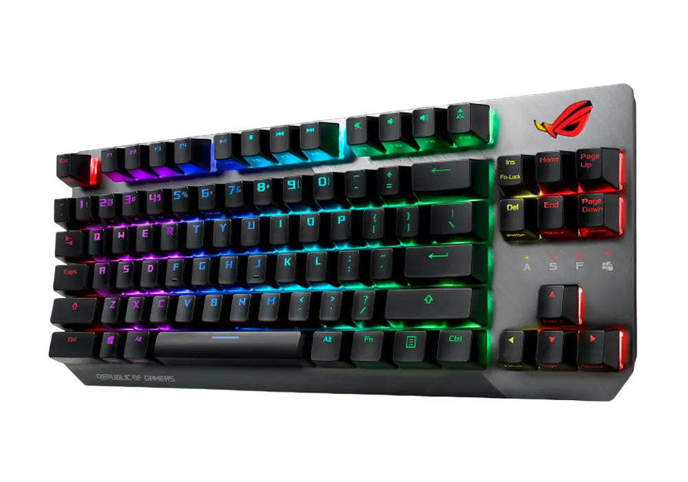 Tastatură ASUS ROG Strix Scope TKL Mecanic Negru