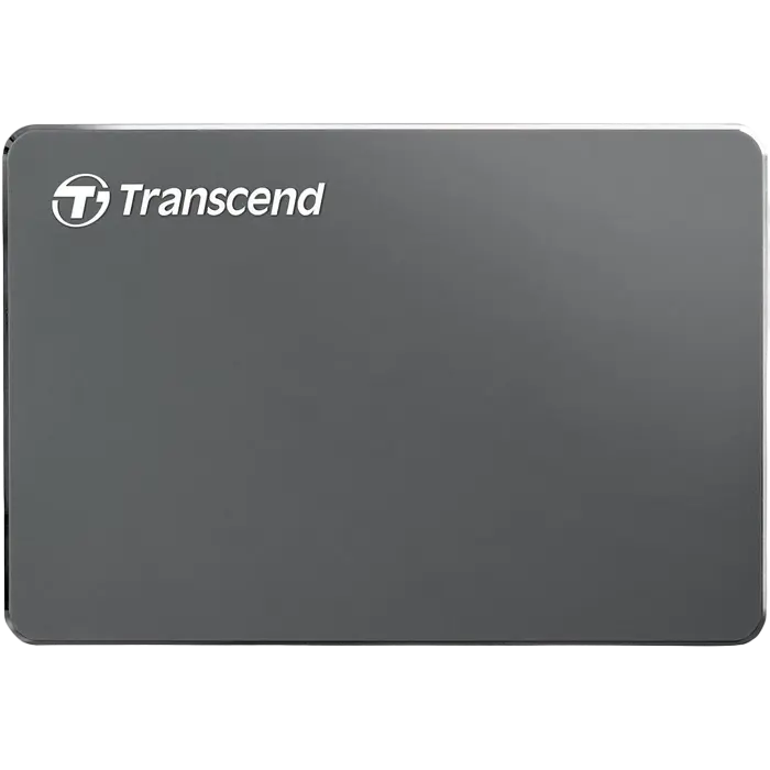 Внешний портативный жесткий диск Transcend StoreJet 25C3 1 ТБ Grey