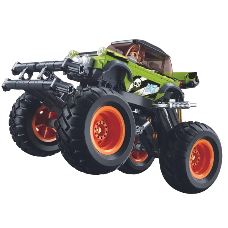 Конструктор Sluban Off-Road - Big Foot Green BKI Зелёный