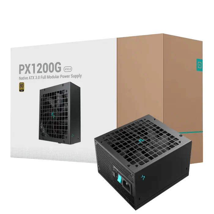 Tip Блок питания для компьютеров Deepcool PX1200G ATX Черный