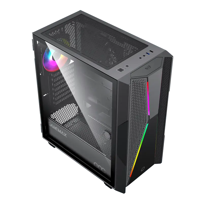 Компьютерный корпус Gamemax TYPHOON COC Midi-Tower Черный