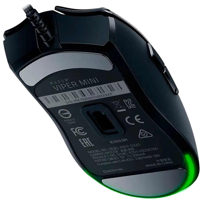 Игровая мышь Razer Razer Viper Mini Проводное Чёрный