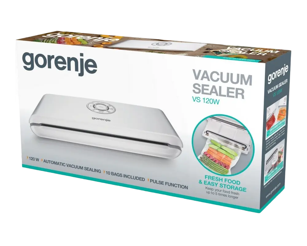 Aparat de vidat Gorenje VS120W Alb