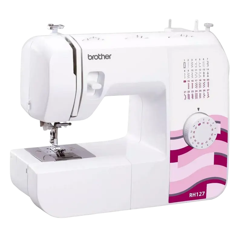 Швейная машина Brother RH127 Белый | Розовый