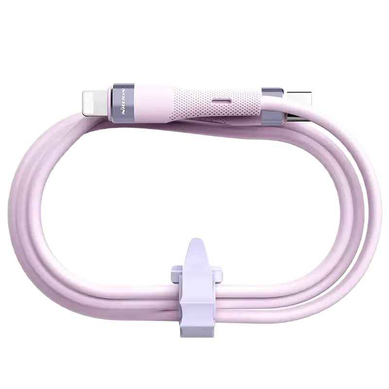 Cablu de încărcare Nillkin Type-C to Lightning Cable, Flowspeed Violet