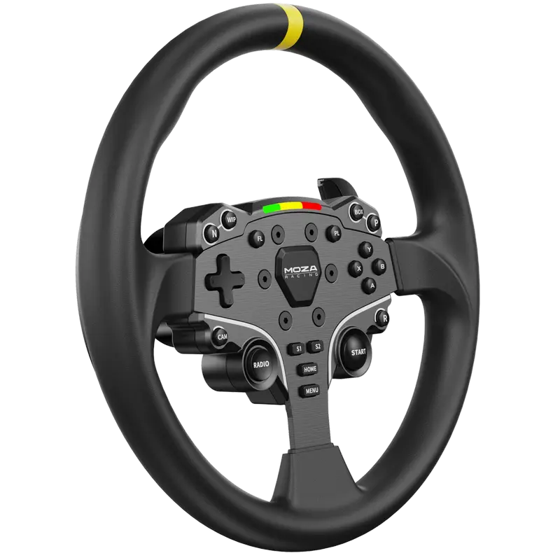 Baza Volanului MOZA 12-inch Round Wheel Mod for ESX Negru