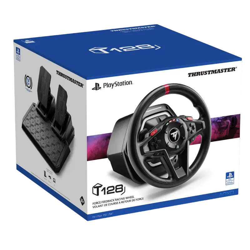 Volan Gaming Thrustmaster T128 for Playstation Negru