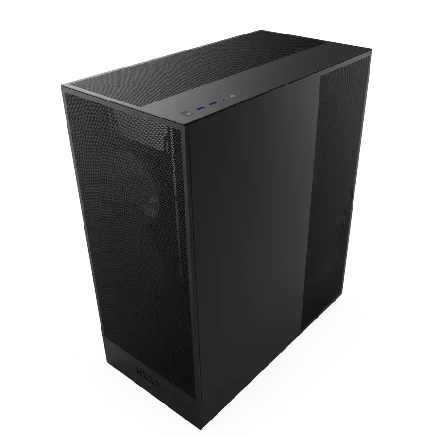 Carcasă PC NZXT H7 Flow RGB Midi-Tower Negru