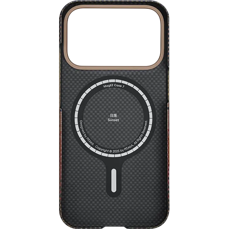 Husă Pitaka Apple iPhone 17 Pro Ultra-Slim MagSafe MagEZ Sunset