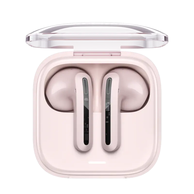 Наушники Xiaomi Redmi Buds 6 Active Прозрачный пудровый