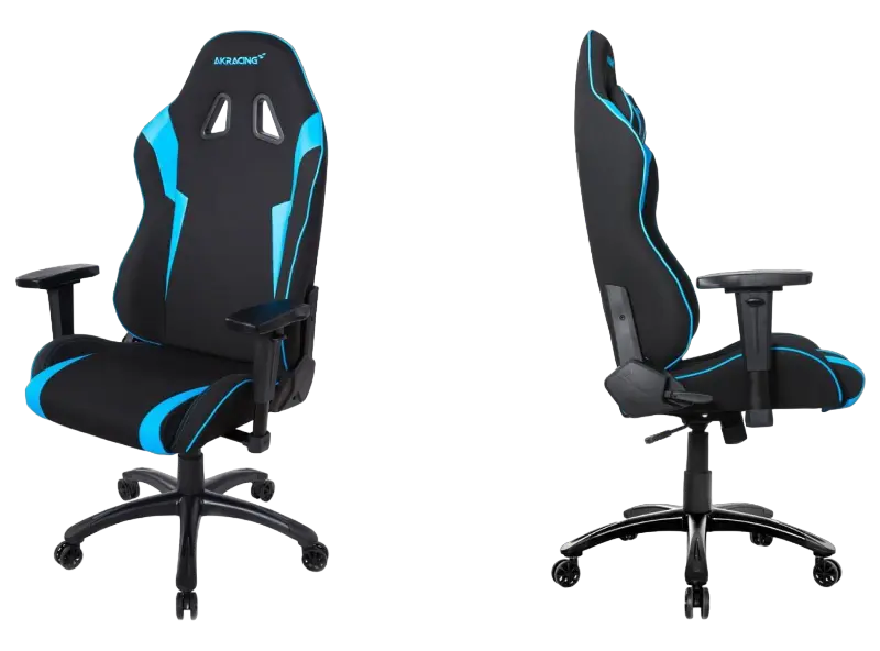 Scaun Gaming AKRacing CORE EX SE Textil Negru/Albastru