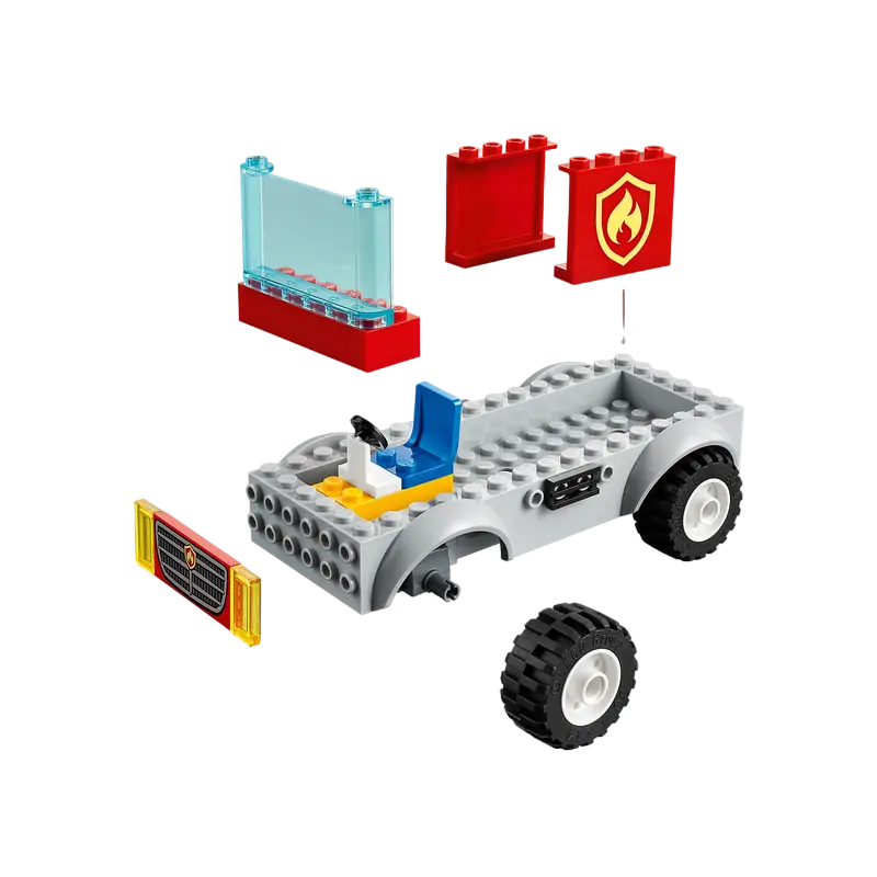 Constructor LEGO Fire Ladder Truck Multicolor