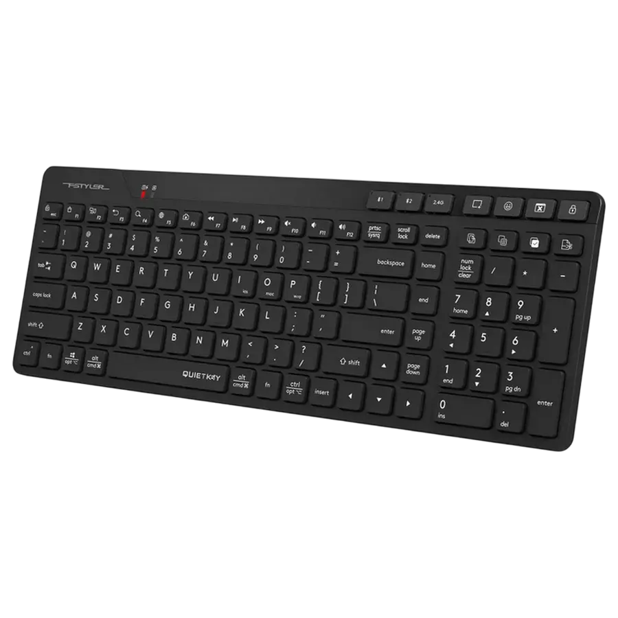 Клавиатура A4Tech FBK27C AS Мембрана Черный