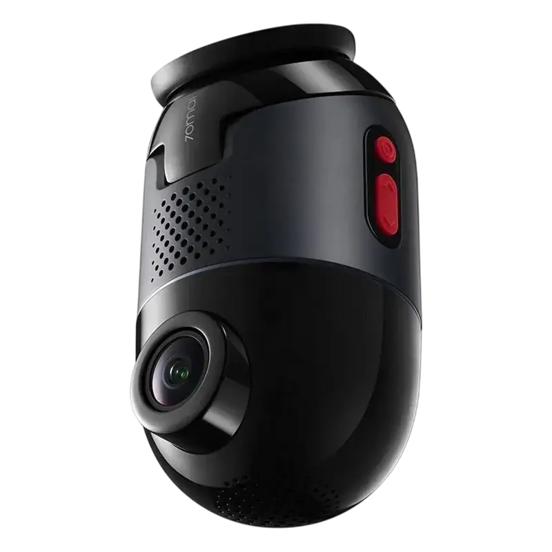 Комплект видеорегистраторов передней и задней панели автомобиля 70mai 4K Omni X800+Rear Cam+SD Card Черный