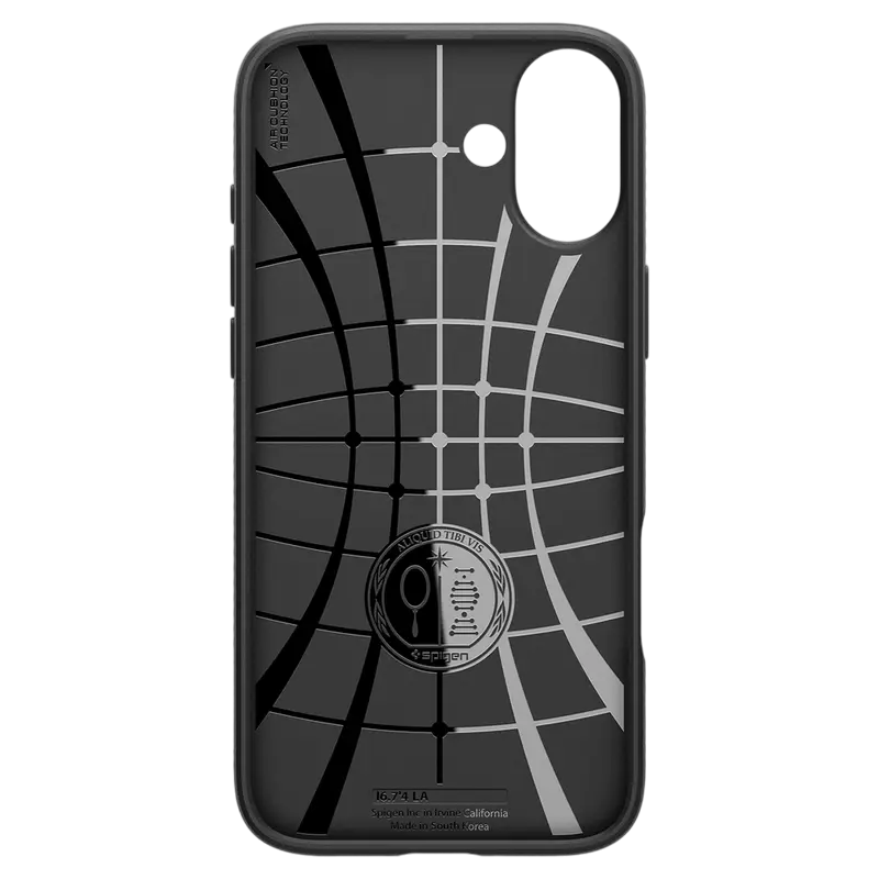 Чехол Spigen Apple iPhone 16 Plus Liquid Air Liquid Air Матовый черный