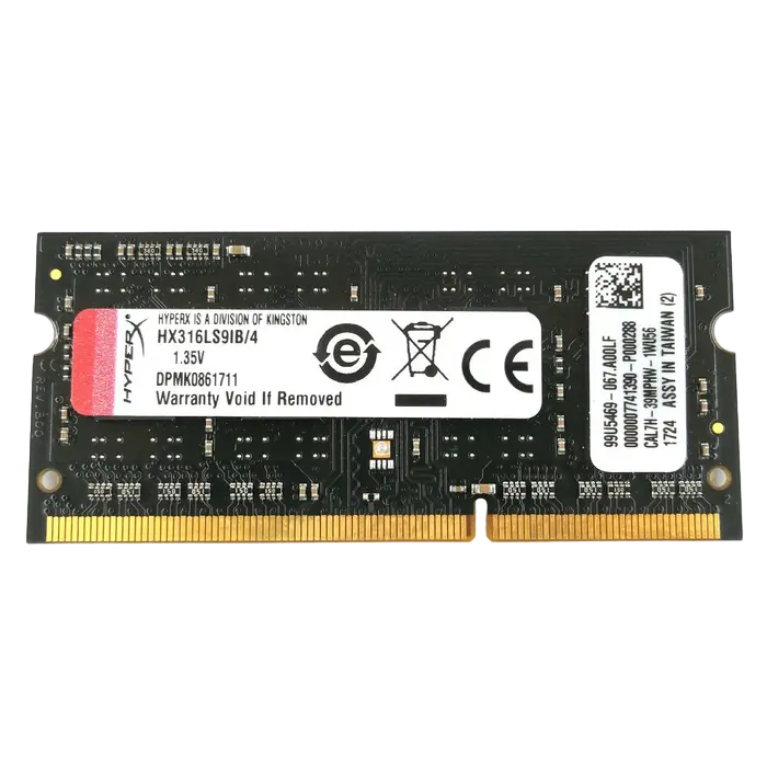 Оперативная память Kingston HyperX Impact HyperX Impact 4ГБ Чёрный