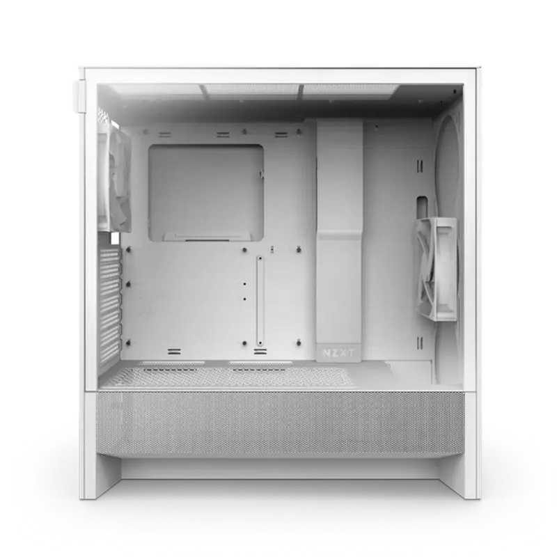 Carcasă PC NZXT H5 Flow Midi-Tower Alb