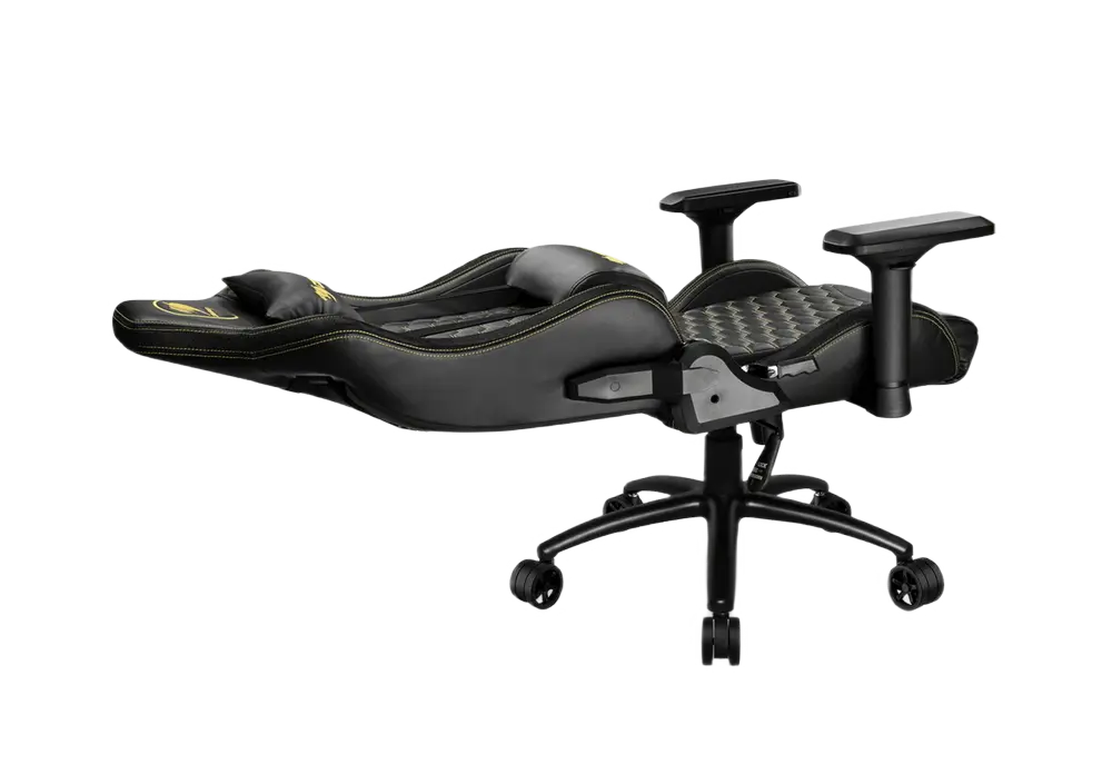 Игровое кресло Cougar Outrider S Royal ПВХ Кожа Черный/Золотой