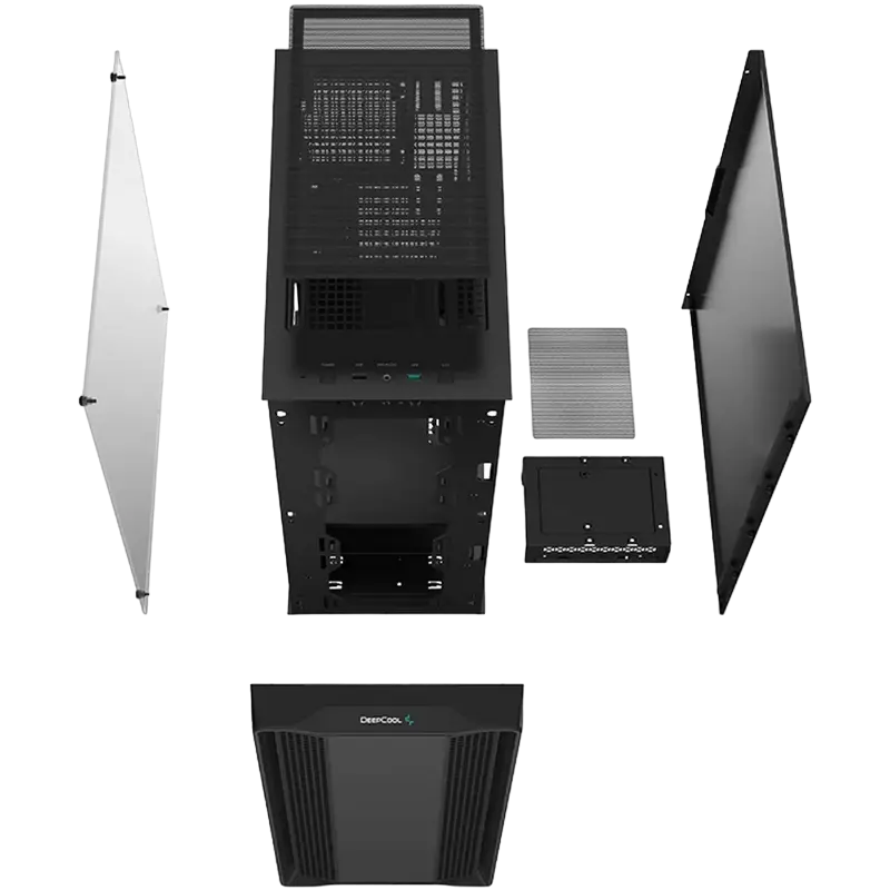 Carcasă PC Deepcool CC560 Limited V2 Midi-Tower Negru