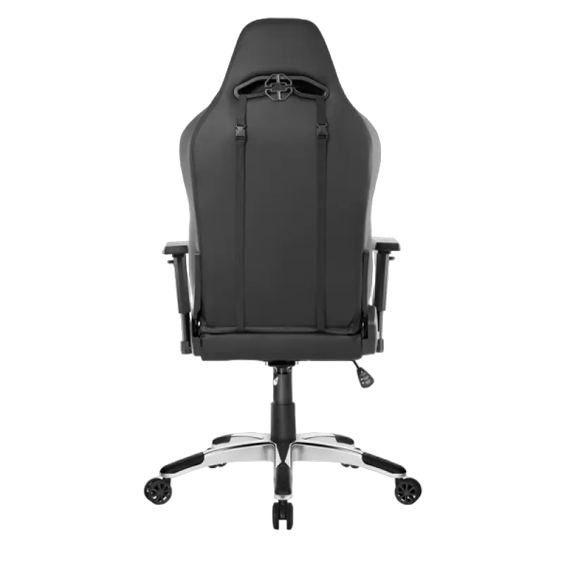 Scaun de birou AKRacing OFFICE Obsidian PU Piele Negru