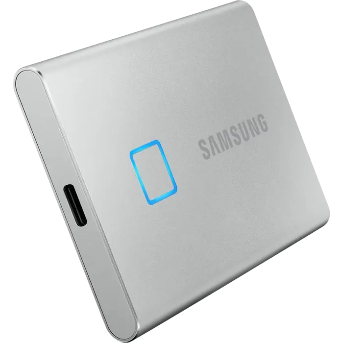 Внешний портативный SSD накопитель Samsung T7 Touch 1 ТБ Белый