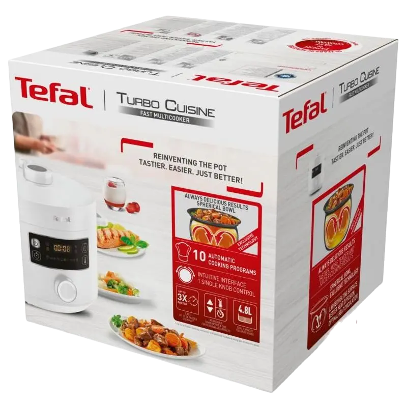 Мультиварка Tefal CY754130 Белый