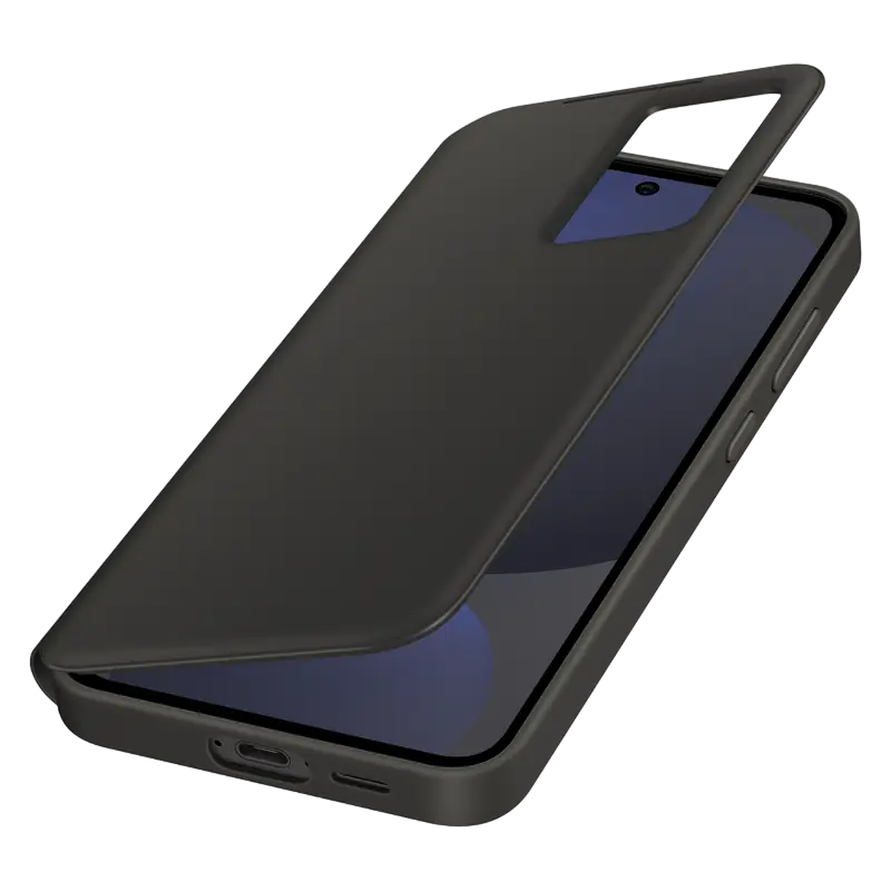 Чехол книжка Samsung Galaxy S24 FE Smart View Wallet Case Smart View Wallet Чёрный