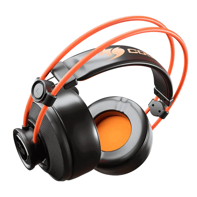 Наушники Cougar Immersa Ti Черный/Оранжевый