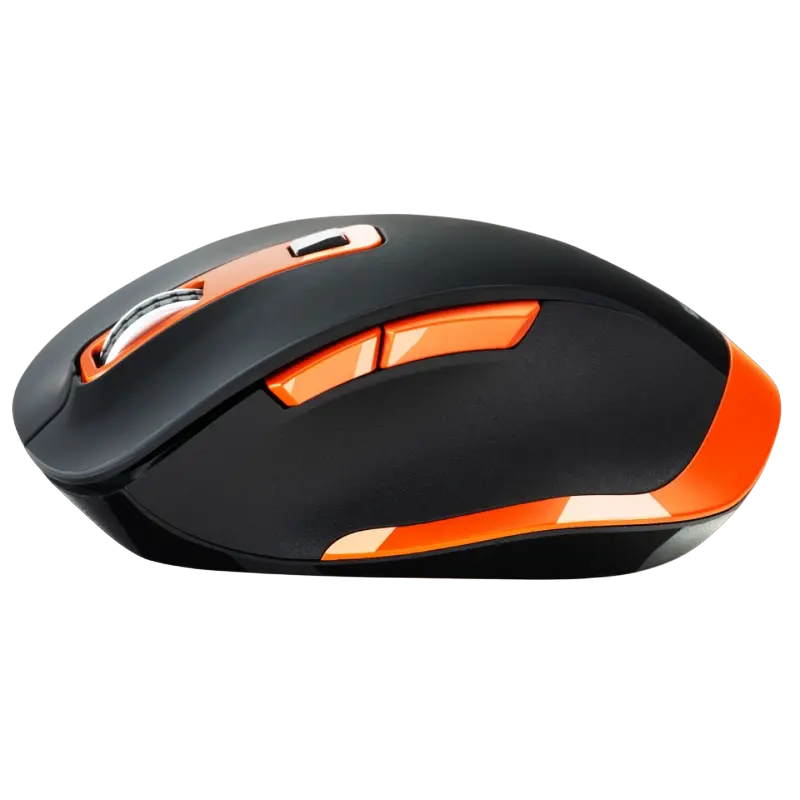 Mouse Wireless Canyon MW-14 Fără fir Negru/Portocaliu