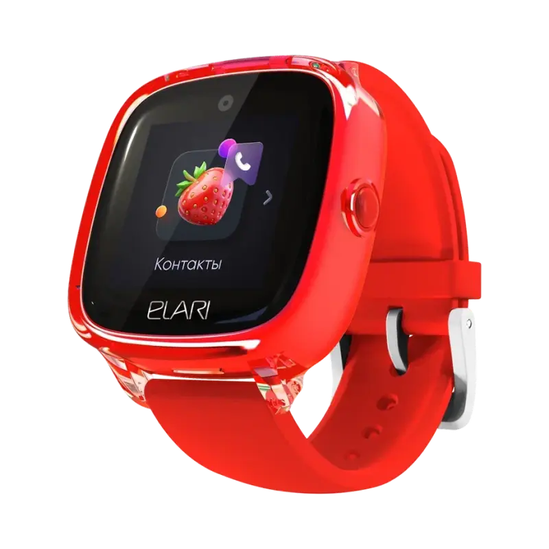 Детские часы Elari KidPhone Fresh 4G Красный