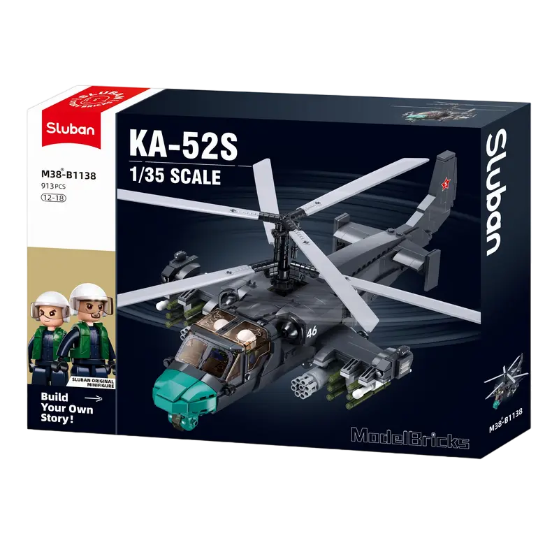 Конструктор Sluban Aircraft KA-52S