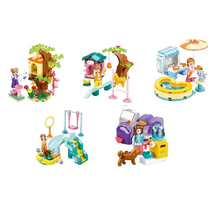 Конструктор Sluban Girls Dream - Pet Amusement Park Разноцветный