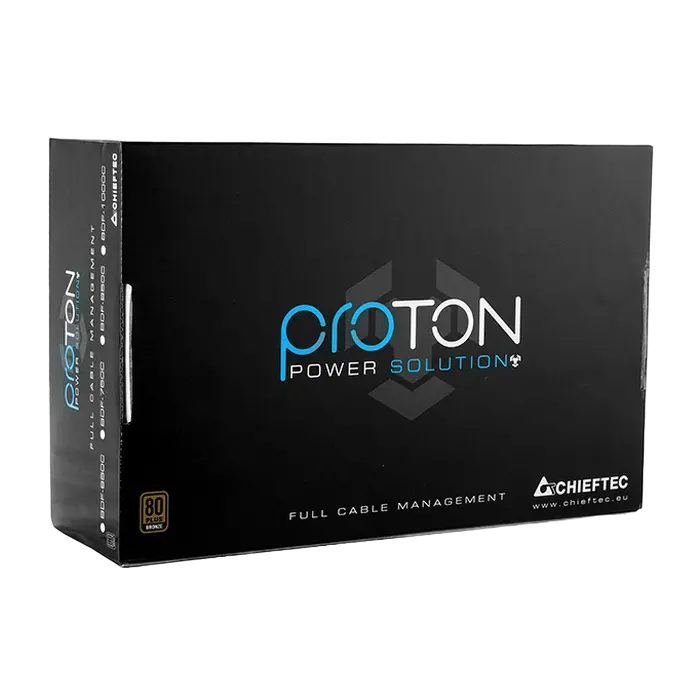 Tip Блок питания для компьютеров Chieftec BDF-850C Proton Series ATX Черный