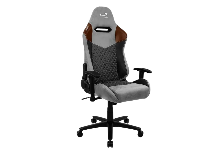 Scaun Gaming AeroCool Duke PU Piele Gri