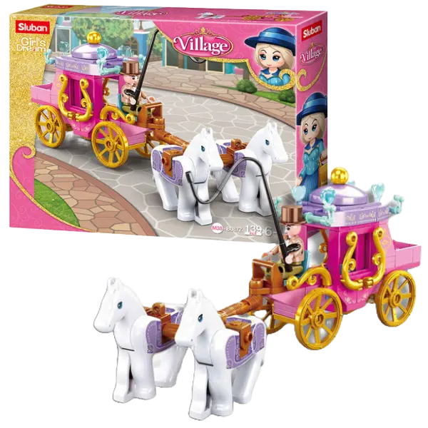 Конструктор Sluban Girls Dream - Carriage Разноцветный