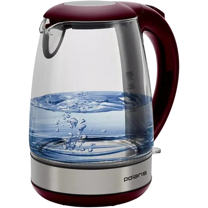 Электрочайник Polaris PWK1740CGL Бордовый