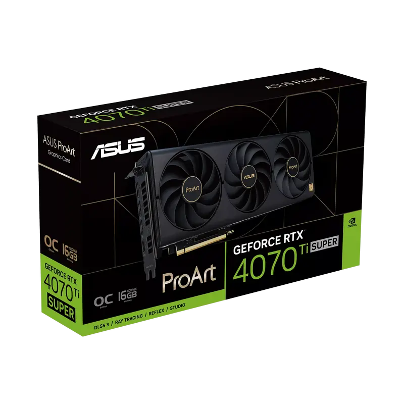 Видеокарта ASUS ProArt GeForce RTX 4070 Ti SUPER OC